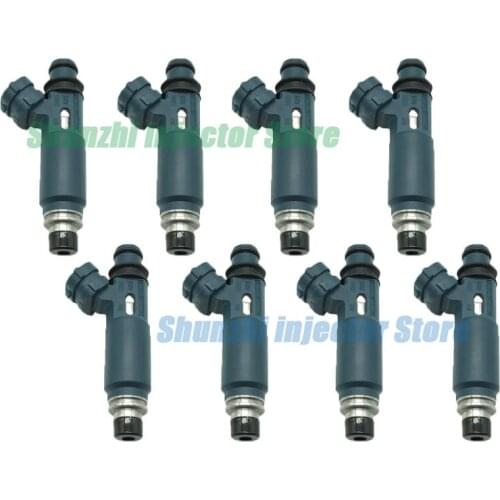 8pcs Fuel Injector Nozzle For Toyota Land Cruiser Tundra Lexus GX470 LX470 4.7L OEM:23250-50040 23209-50040 2325050040