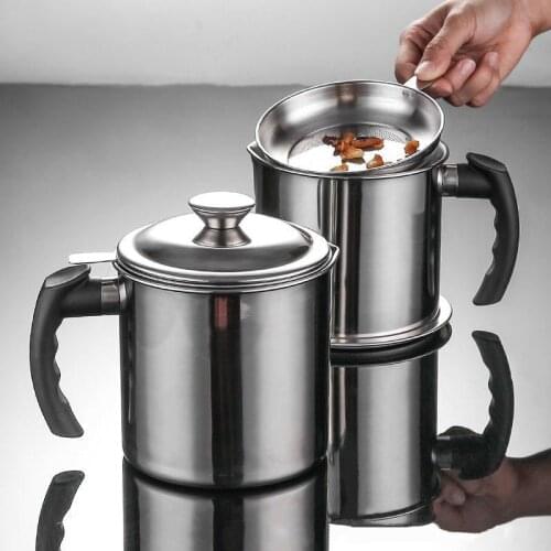 Geetest Top Quality304 Stainless Steel Oiler Can Waterproof Soybean Oil Bottle Sauce Pot Pot Kitchen Supplies Seasoning Bottles