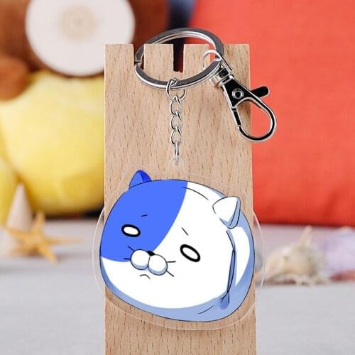 Himouto Umaru chan Fashion Anime Acrylic Key Chains Cartoon Keyring Keychain Pendant Keyholder Unisex Gifts NEW