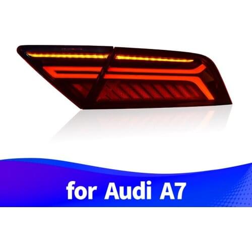 Taillight Assembly for Audi A7 LED running light LED brake light LED sequential turn signal