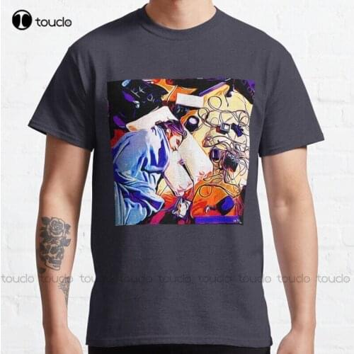 New Bo Burnham Classic T-Shirt Cotton Tee Shirt S-5Xl Unisex blue shirts for women