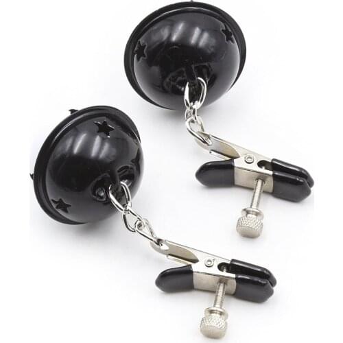 New Adult Sex Toys With Bell Nipple Clips Men And Women Health Products Toys