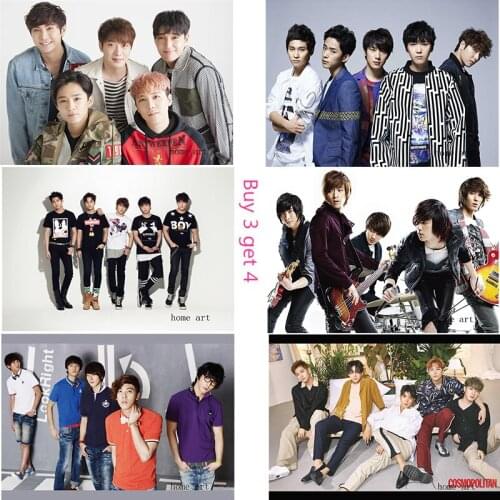 F.T.ISLAND Korean band Posters Wall Stickers Decoration Good Quality Prints White Coated Paper