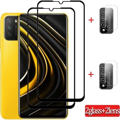 Poco m3, for xiaomi poco f2 pro glass film poco-f2 tempered glass camera film m3 poco m 3 стекло pocofon х3 glass xiaomi poco m3