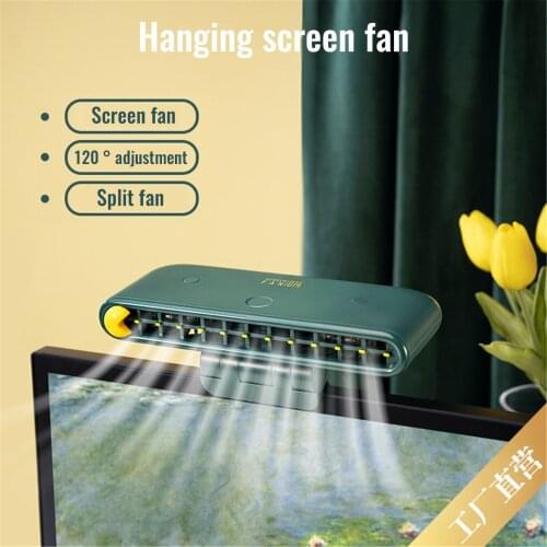 Portable Usb Table Fan Clip-on Type Cooling Mini Fan Clips Onto Cell Phones Tablets Laptop Computers Cooling Fans#db4