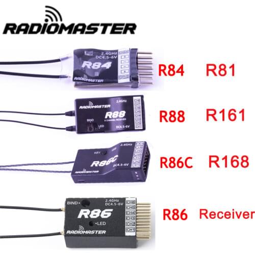 Radiomaster R81 R84 R86 R86C R88 R161 R168 4CH 6CH 8CH 16CH Receiver Receptor SBUS RSSI for FRSKY D8 D16 TX16S SE RC FPV Drones