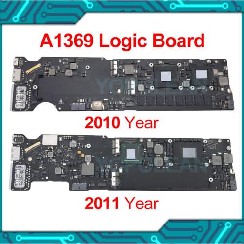 Tested Original A1369 Motherboard 820-2838-A 820-3023-A/B For MacBook Air 13" Logic Board Core 2 Duo / Core i5 2GB 4GB 2010