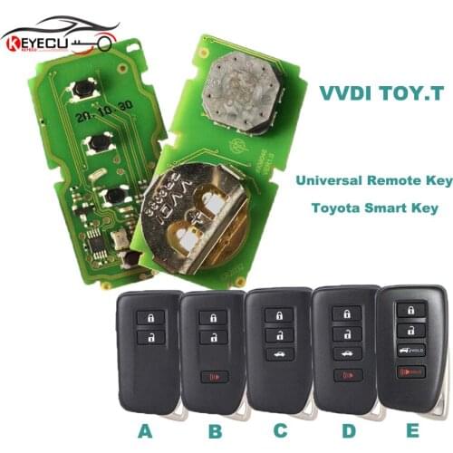 Xhorse VVDI XM Universal Remote Key Smart Key for Toyota Work for Plus Max VVDI2 VVDI Mini Support Renew and Rewrite