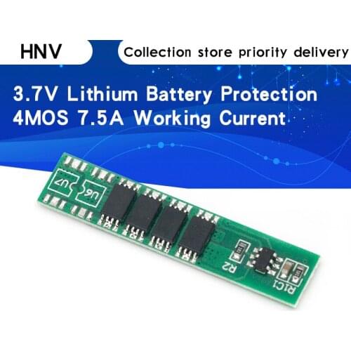 1S 5A 3.7V li-ion BMS PCM battery protection board pcm for 18650 lithium ion li battery