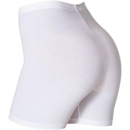 Women Seamless Safety Pants Slim Fitness Female Underwear High Waist Plus Size Panties Anti-Light Gym Sports Girls Safety Shorts