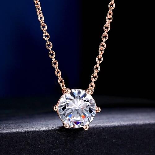 Wedding Necklaces For Women Female Jewelry Womens Chain Collection Shiny Cubic Zircon Pendant Necklace Accessories Fashion N431