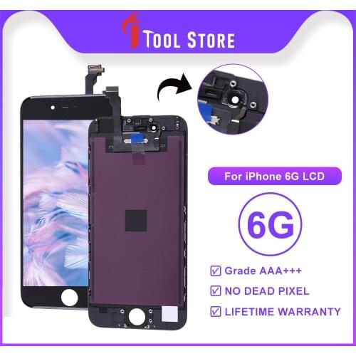 Grade AAA+++ For iPhone 6 LCD Touch Screen Display Digitizer Assembly Replacement For iPhone6 Display No Dead Pixel + Free Gift