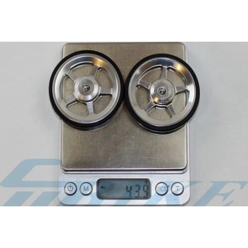 1pair Super Lightweight easywheel For Brompton black/silver/gold with titanium blots