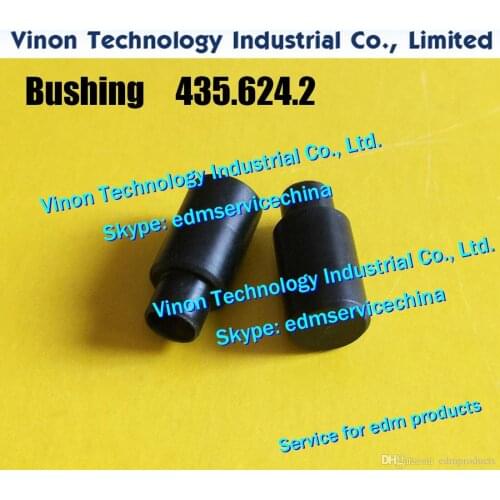 2pcs) 435.624.2 edm Bushing size:Ø7x15tmm for Agie Classic, Evolution, Excellence, Challenge machine edm spare parts 435.624, 4
