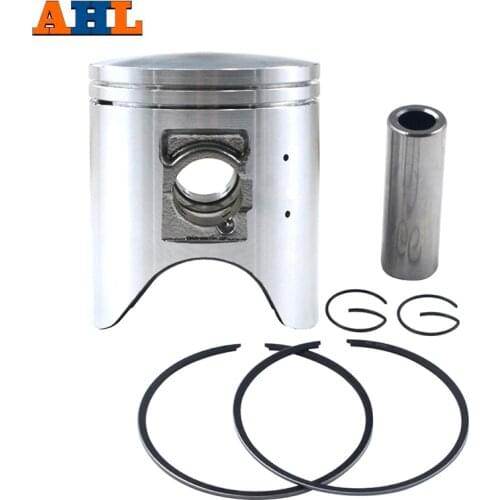 AHL STD +25 +50 +75 +100 66mm 66.25mm 66.5mm 66.75mm 67mm Motorcycle Piston & Ring Kit ForHONDA CRM250 246 MD24 CRM 250