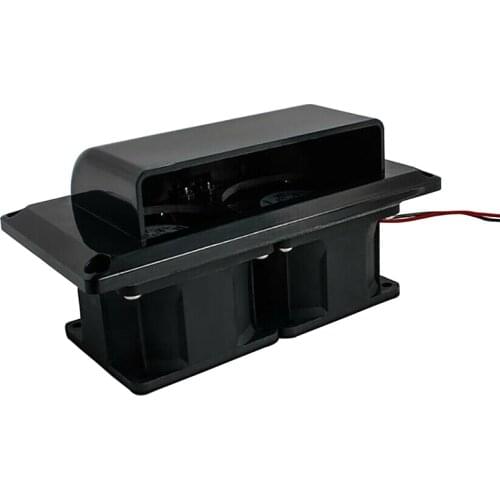 RV Caravan Motorhome Trailer Side Air Vent Ventilation Exhaust Fan 12V DC 25W Black