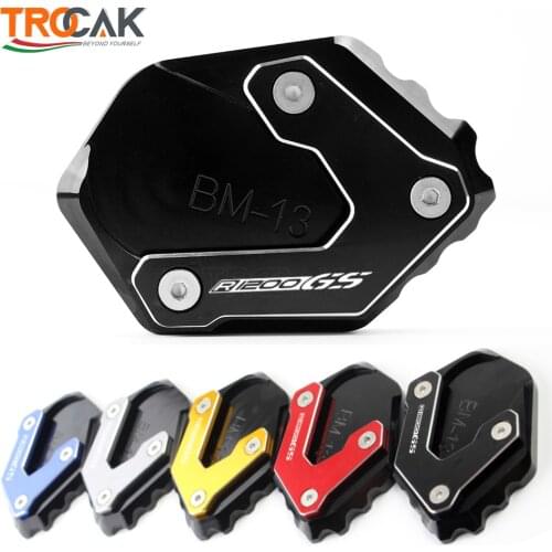 2020New For BMW R 1200 GS R1200GS LC 2013 2014 2015 2016 2017 2018 Aluminum Motorcycle Side Stand Enlarge Extension Kickstand