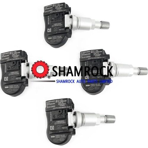 TPMS Tire Pressure Sensor OEM 529332M650 52933-2M650 52933-3N100 529333N100 Ggenesis G80 Hhyundai Accent Genesi Kkia Rio Sorento