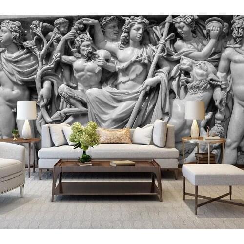 Decorative wallpaper 3D Roman mythology background wall painting