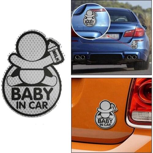 Personality Automobile Sticker Waterproof Car Stickers Safety Warning Stickers Car Decoration Stickers Car Decoration Tools