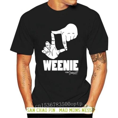 The Sandlot Movie L7 Weenie Licensed Adult T-Shirt Cotton Short Sleeve Tee Shirt