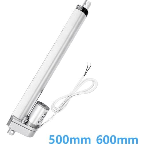 12V 24V Linear actuator 500mm 600mm Overlength stroke metal gear electric linear motor electric putter for window door open