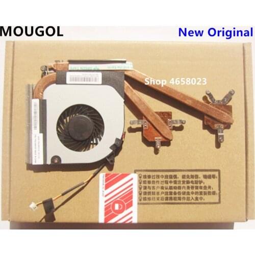 MOUGOL New Original Heatsink CPU Cooler Cooling Fan for Lenovo ThinkPad T430U V490U SWG Discrete Graphics P/N 04W4387 04W4372