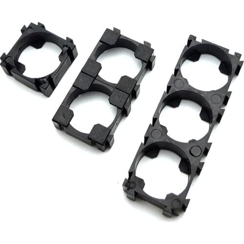 Plastic 1 2 3 Cell 18650 Battery Holder Bracket Cylindrical Batteries Pack fixture Anti Vibration Case Storage Box For DIY