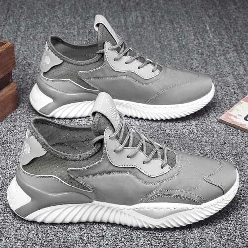 Casual sports shoes running shoes fashion trendy breathable Korean spring men and women the same style