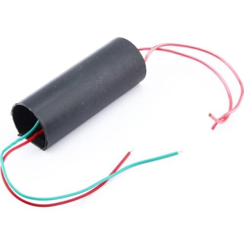 DC 3V-6V 400KV 400000V Boost Step-up Power Module High-voltage Generator Inverters High Voltage Transformer Black