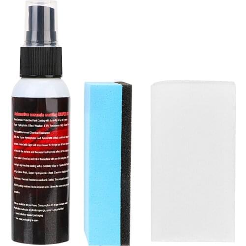 LEEPEE Auto Detailing Glass Coat Super Hydrophobic 9H Spray Type Automotive Ceramic Coating Paint Care Anti-scratch