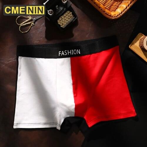 CMENIN Panties Cotton Sexy Gay Mans Underwear Boxer Homme Free Shipping Mens Underpants Men Underwear Boxers CM894