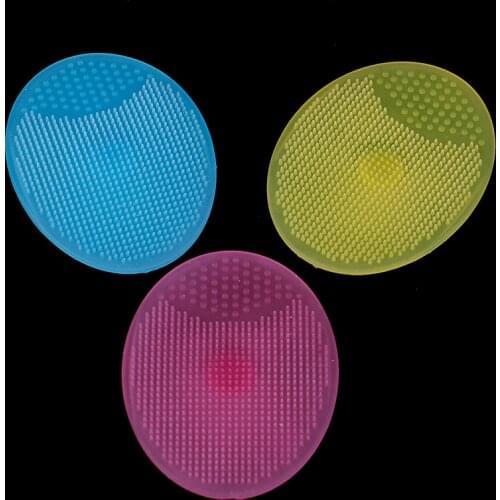 1PCS Silicone Cleanser Pads Face Wash Brush Exfoliating Cleansing Blackhead Remover Face Skin Care Tools