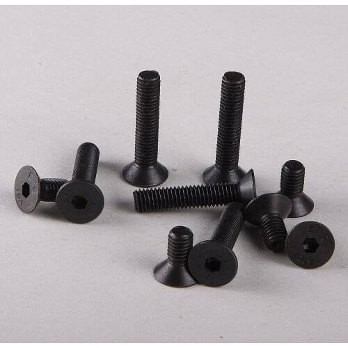 20PCS Cheap 10.9 Ping Cup Screws Countersunk Head Flat Head Hex Socket Head Cap Screws M3 * 20