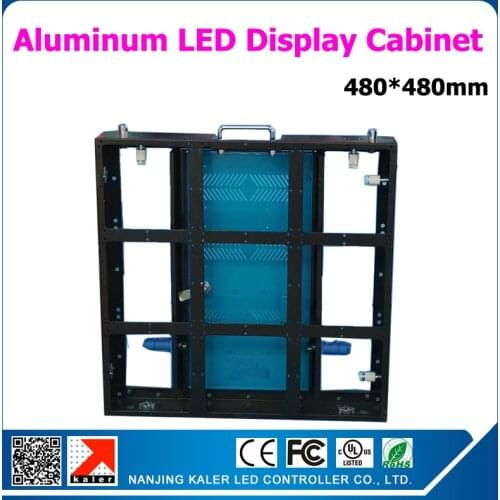 480*480mm aluminum profile rental cabinet indoor led video wall slim light weight easy to install and uninstall