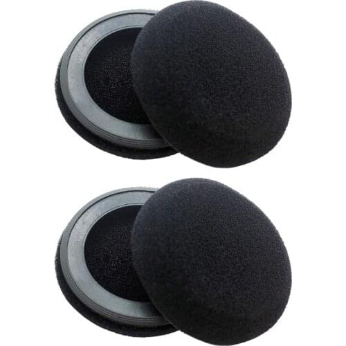 2 Pair Ear Pads Spare Foam Cushions Cover Repair Parts For Plantronics- HW530 HW530D HW540 HW540D HW535USB HW545 HW545US