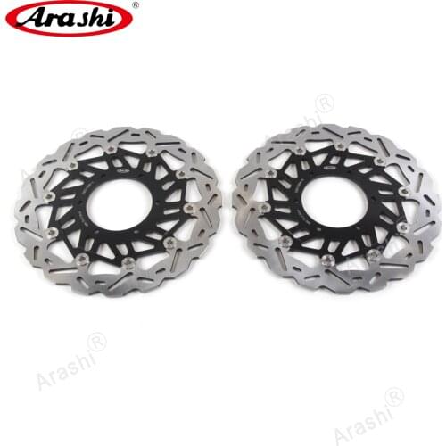 ARASHI Newest CNC Front Brake Rotors Floating Brake Disc For SUZUKI GSX R / ABS 1000 2017 2018 2019 GSX1000R GSXR1000 GSX-R GSXR