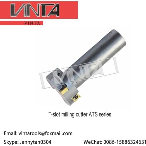 Free shipping high quality Sanyinghe ATS-C32-32-14/ATS-C32-40-18/ATS-C25-25-11/ATS-C32-50-22 T-solt milling cutter ATS series