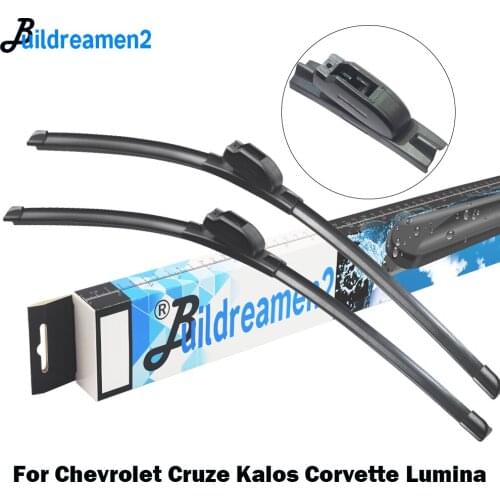 Buildreamen2 For Chevrolet Cruze Kalos Corvette Lumina Car Accessories Wiper Blade Rubber Windshield Wiper