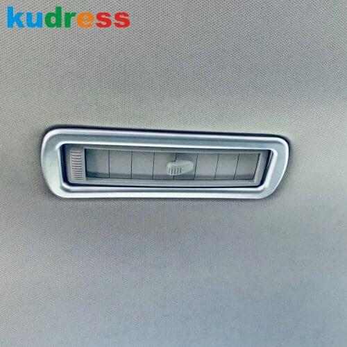 Car Interior Accessories For Toyota Highlander Hybrid 2021 2022 Carbon Fiber Rear Roof Air Condition Vent Outlet Cover Trim 4pcs