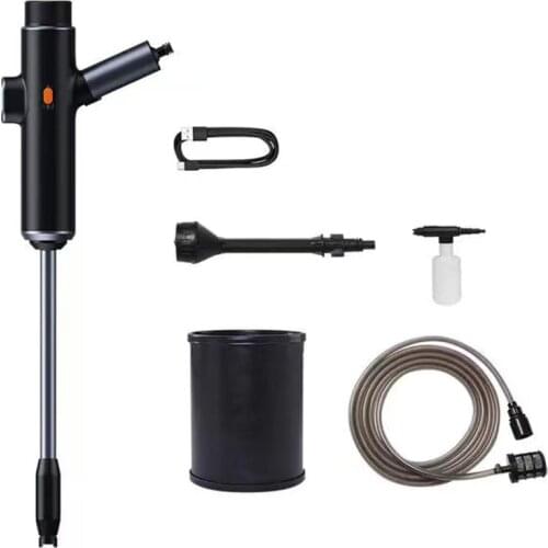 Electric Car Washer Gun High Pressure Cleaner Foam Nozzle For Auto Cleaning Care Cordless Protable Car Wash Spray