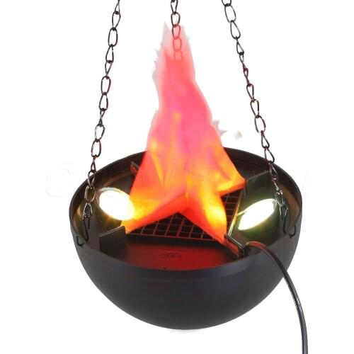 Europe style Small Flame Light For Halloween Decoration Light Excellent Quality Creative Festival Party Hanging Brazier Lamp