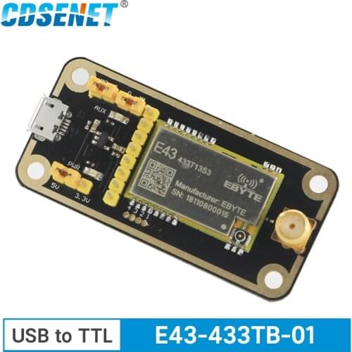 E43-433TB-01 Text kit USB to TTL Test Board For 433MHz Module E43-433T13S3