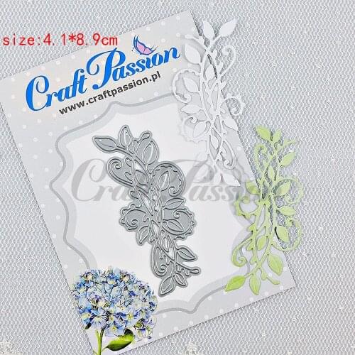 Sirius Flower vine embossing Metal Cutting Dies and Stencil Template for DIY Scrapbooking Photo Album Embossing Decorative Cards