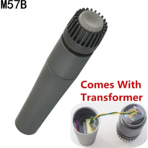 Finlemho Microphone Dyanmic Capsule Recording Studio SM57 Professional For Guitar Amplifier Drum Kit Instrument Mixer Audio