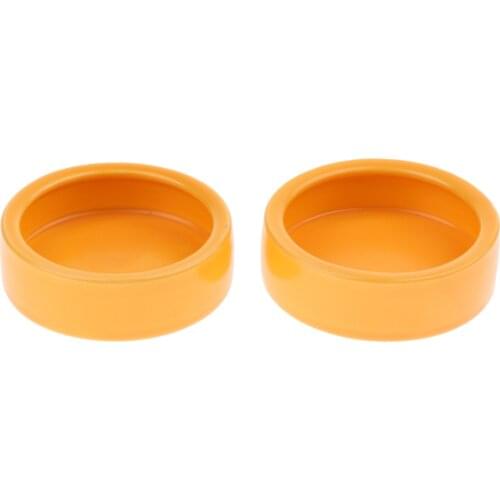 2x Reptile Feeding Dish Food Water Bowl Feeder Bowl Cup Basin Tray Container