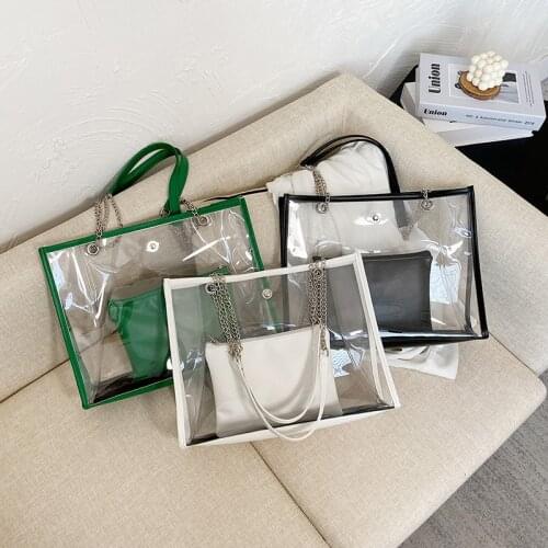 Fashion Women Shopping Bag Luxury Tote High Quality Mesh Bag Shoulder Bag For Ladies Summer Beach Bag Retro Handbagswallet