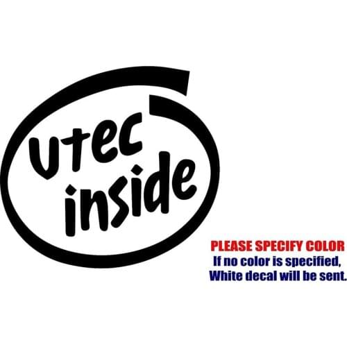 Vinyl Decal Sticker - Vtec Inside Kayak Window sticker JDM Funny sticker 12.7cm