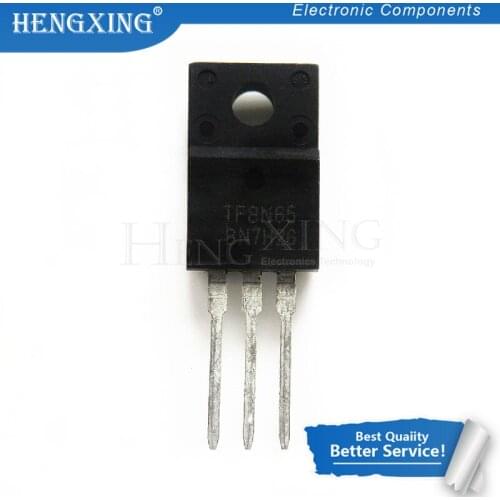 10pcs/lot AOTF8N65 TF8N65 8N65 TO-220F In Stock