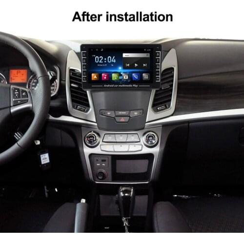 2 din Android 8.1 For SsangYong Korando 2014 Tape Recorder Car DVD Player Bluetooth autoradio tuner GPS Navigation headunit